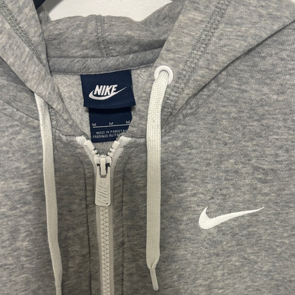 Nike Gray Full-Zip Hoodie - Picture 3 of 6